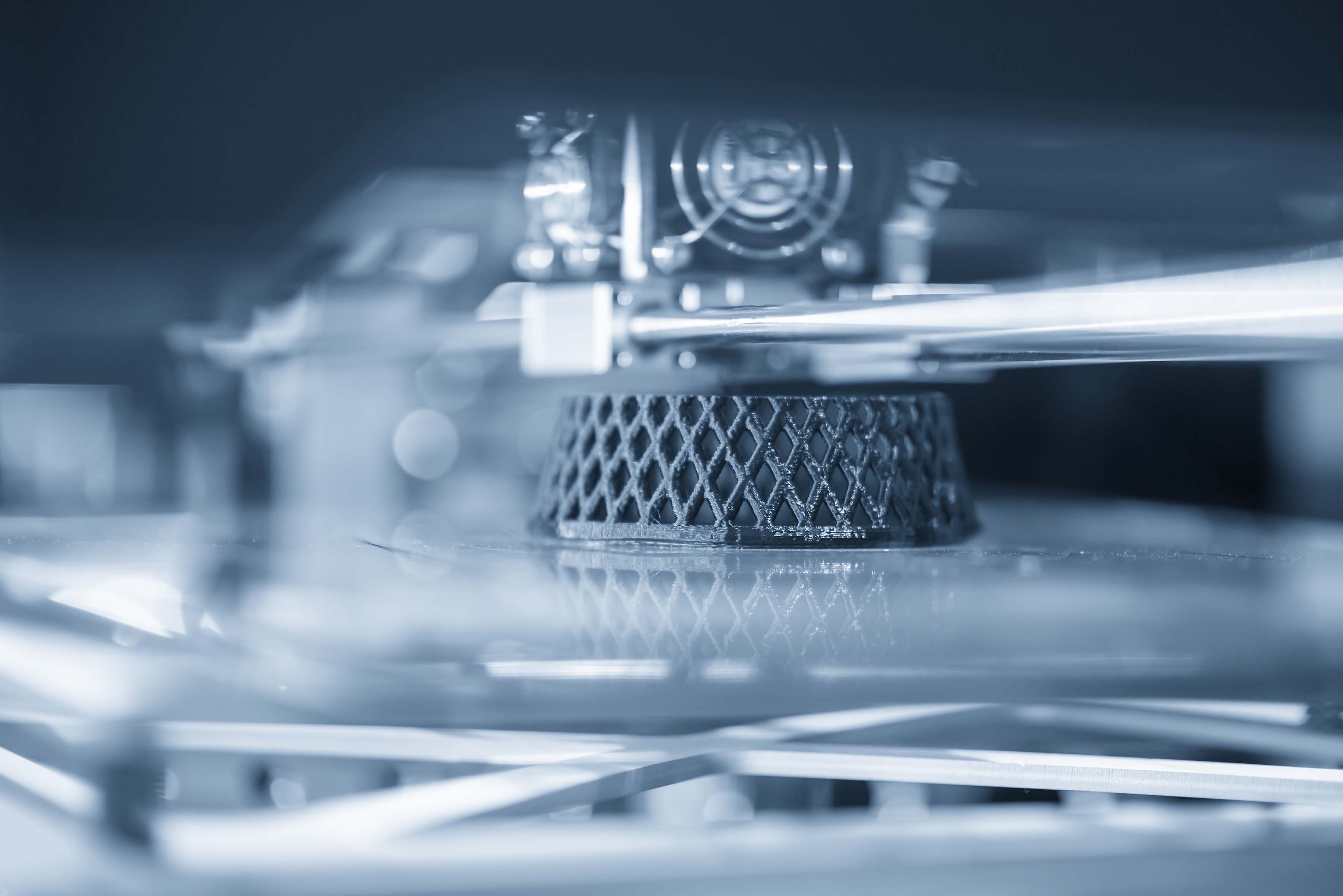 3D printing machine.