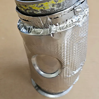 Standard Prototyping Ideals LTD - SPI Exhaust Wrap THIN GAUGE STAINLESS STEEL